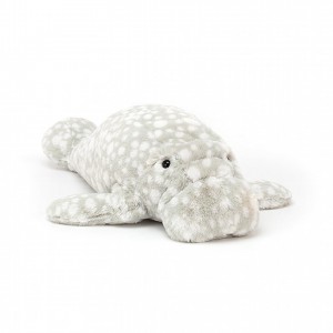 LARGE Jellycat Billow Manatee 16 CM X 64 CM | TK0152463