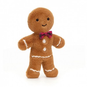 LARGE Jellycat Jolly Gingerbread Fred 32 CM X 12 CM | IF3147608