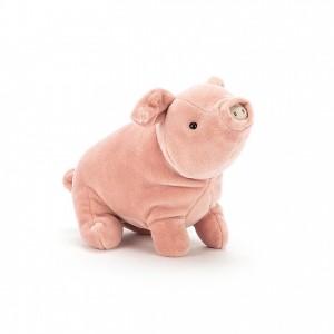 LARGE Jellycat Mellow Mallow Pig 20 CM X 34 CM | HJ2895743