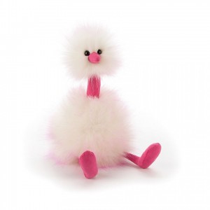LARGE Jellycat Raspberry Ripple Pompom 53 CM X 20 CM | JR2768935