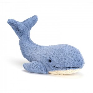 LARGE Jellycat Wilbur Whale 20 CM X 46 CM | GR8297534