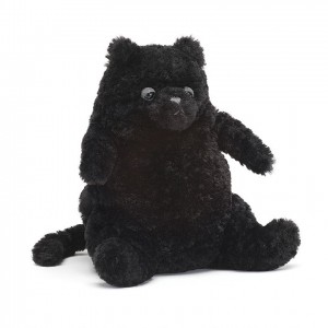 MEDIUM Jellycat Amore Cat Black 26 CM X 18 CM | EY6891205
