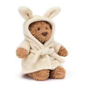 MEDIUM Jellycat Bartholomew Bear Bathrobe 26 CM X 12 CM | JY2957143