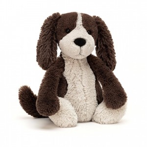 MEDIUM Jellycat Bashful Fudge Puppy 31 CM X 12 CM | UZ6291438