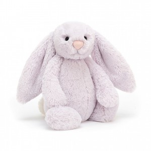 MEDIUM Jellycat Bashful Lavender Bunny 31 CM X 12 CM | NC0491273
