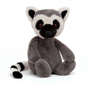 MEDIUM Jellycat Bashful Lemur 31 CM X 12 CM | XH3189674