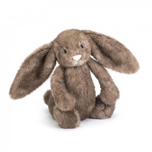 MEDIUM Jellycat Bashful Pecan Bunny 31 CM X 13 CM | EW4791365