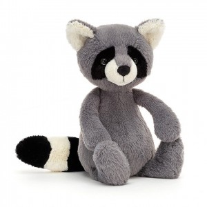 MEDIUM Jellycat Bashful Raccoon 28 CM X 12 CM | DS4608193