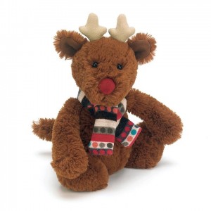 MEDIUM Jellycat Bashful Reindeer 25 CM | HC5637149