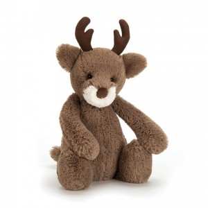 MEDIUM Jellycat Bashful Reindeer 31 CM X 14 CM | BF8921654