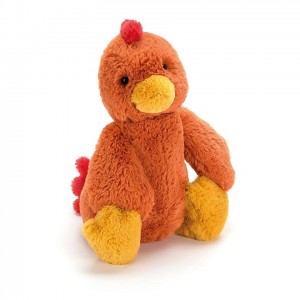MEDIUM Jellycat Bashful Rooster 31 CM | DS8250463