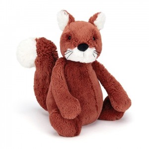MEDIUM Jellycat Bashful Squirrel 31 CM | UH2961538