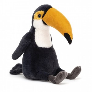 MEDIUM Jellycat Bashful Toucan 31 CM X 12 CM | DW2741056