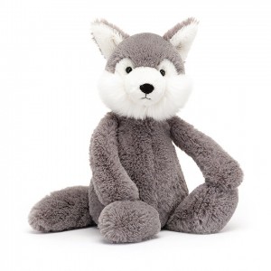 MEDIUM Jellycat Bashful Wolf 31 CM X 12 CM | RJ3569107