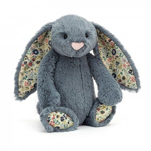 MEDIUM Jellycat Blossom Dusky Blue Bunny 31 CM X 12 CM | TC1795428