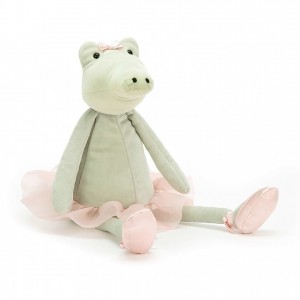 MEDIUM Jellycat Dancing Darcey Alligator 33 CM X 10 CM | WF6758930