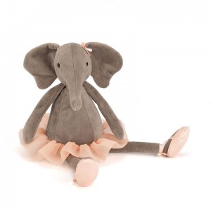 MEDIUM Jellycat Dancing Darcey Elephant 33 CM X 10 CM | MG2436859