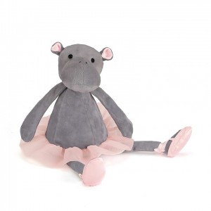 MEDIUM Jellycat Dancing Darcey Hippo 33 CM X 10 CM | SQ8362705