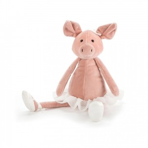 MEDIUM Jellycat Dancing Darcey Piglet 33 CM X 10 CM | UA3829740