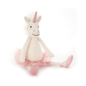 MEDIUM Jellycat Dancing Darcey Unicorn 33 CM X 10 CM | VL8762541