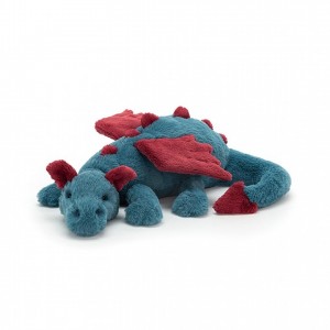 MEDIUM Jellycat Dexter Dragon 12 CM X 50 CM | UN9641587