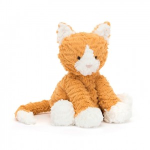 MEDIUM Jellycat Fuddlewuddle Ginger Cat 23 CM X 13 CM | UM1603597