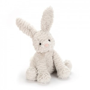 MEDIUM Jellycat Fuddlewuddle Grey Bunny 23 CM X 20 CM | TO7320416