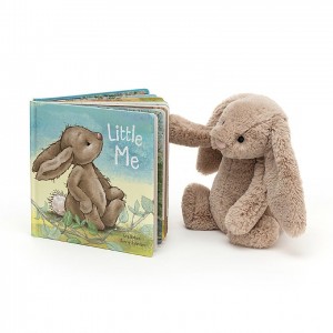 MEDIUM Jellycat Little Me Book and Bashful Beige Bunny | WG9354210