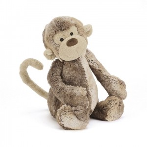 MEDIUM Jellycat Moss Monkey 31 CM | FC2980437