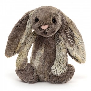 MEDIUM Jellycat Personalised Bashful Cottontail Bunny 31 CM X 12 CM | SW7583249