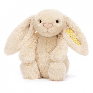 MEDIUM Jellycat Personalised Bashful Luxe Bunny Willow 31 CM X 12 CM | HL7459328