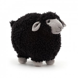 MEDIUM Jellycat Rolbie Black Sheep 28 CM X 19 CM | LP9473058