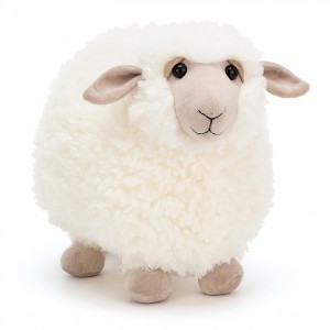 MEDIUM Jellycat Rolbie Cream Sheep 28 CM X 19 CM | NW8164720