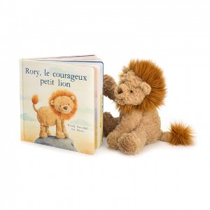 MEDIUM Jellycat Rory Le Courageux Petit Lion & Fuddlewuddle Lion | MN6743825