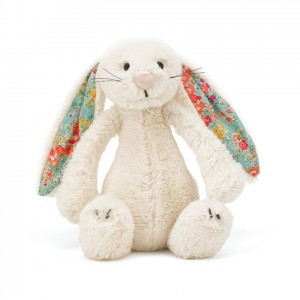 SMALL Jellycat Blossom Bashful Cream Bunny 18 CM | YT7384021