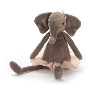SMALL Jellycat Dancing Darcey Elephant 23 CM X 10 CM | KV9725810