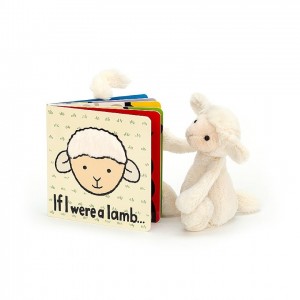 SMALL Jellycat If I Were A Lamb Book and Bashful Lamb | RQ9014673