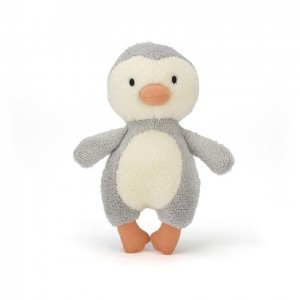 SMALL Jellycat Piff Puff Penguin Rattle 18 CM | XV4782913