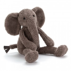 SMALL Jellycat Slackajack Elephant 33 CM X 10 CM | AN9428053