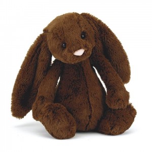 TINY Jellycat Bashful Chocolate Bunny 13 CM | XI9271548