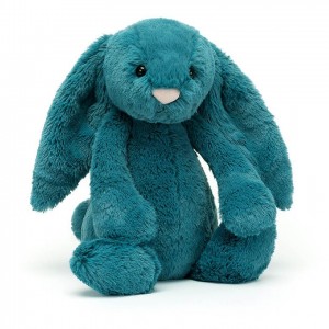 TINY Jellycat Bashful Mineral Blue Bunny 13 CM X 6 CM | WD0824736