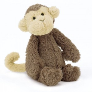 TINY Jellycat Bashful Monkey 13 CM | KZ4850627