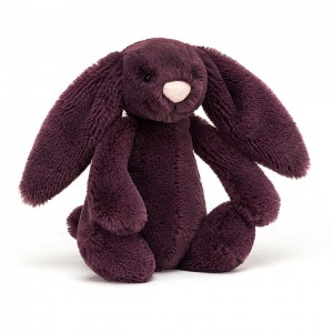 TINY Jellycat Bashful Plum Bunny 13 CM X 6 CM | FT8925713