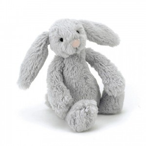 TINY Jellycat Bashful Silver Bunny 13 CM | JN2034179