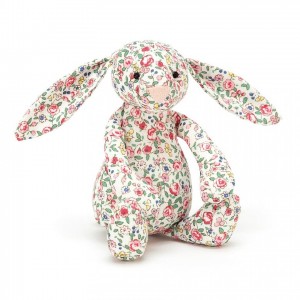 TINY Jellycat Blossom Silver Bunny 13 CM | RT5314906