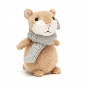 TINY Jellycat Happy Cinnamon Hamster Mini 12 CM X 7 CM | VX6420893