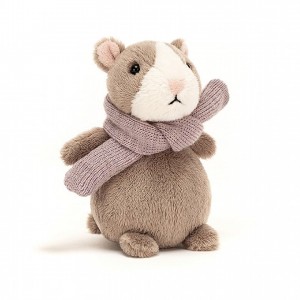 TINY Jellycat Happy Nutmeg Hamster Mini 12 CM X 7 CM | VC2906175