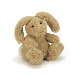 TINY Jellycat Poppet Honey Bunny 10 CM | TD6948573